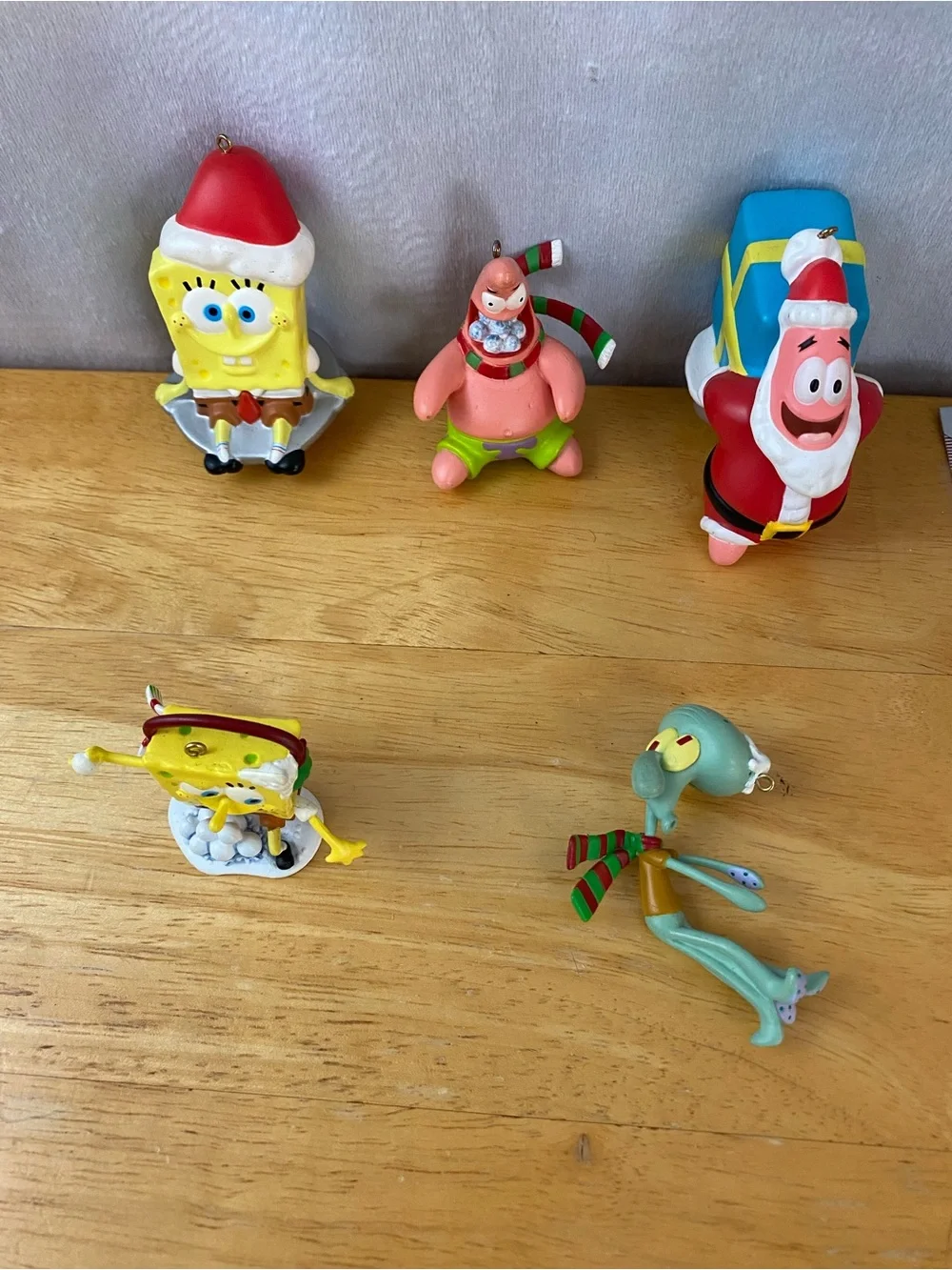 SpongeBob Squarepants Christmas Ornament Set of 5